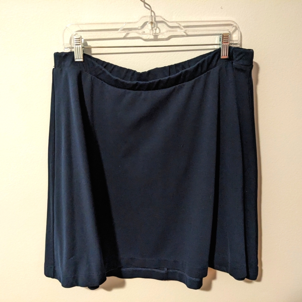 Old Navy Dark Blue Mini Skirt Size XL